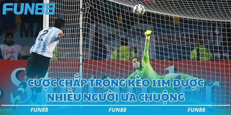 Kèo penalty - Kinh nghiệm soi kèo thắng lớn từ chuyên gia 2 Cược chấp trong kèo 11m được nhiều người ưa chuộng